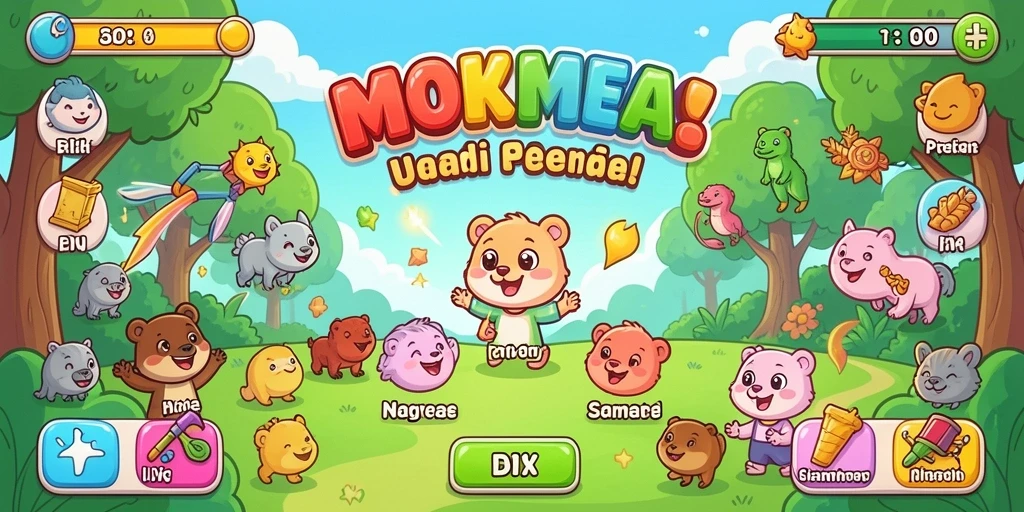 Tampilan awal yang menawan dan menarik perhatian.