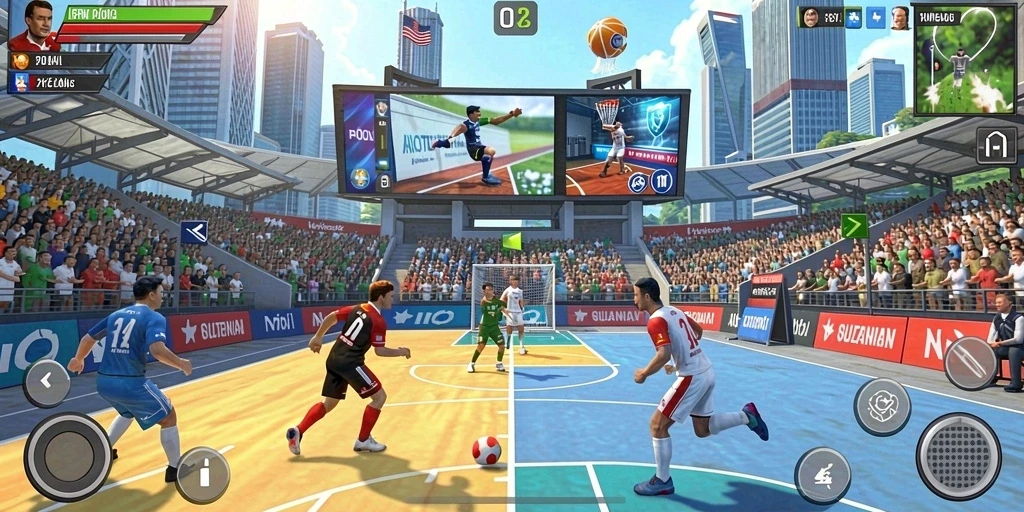 Tampilan awal game RSNOK yang menarik.