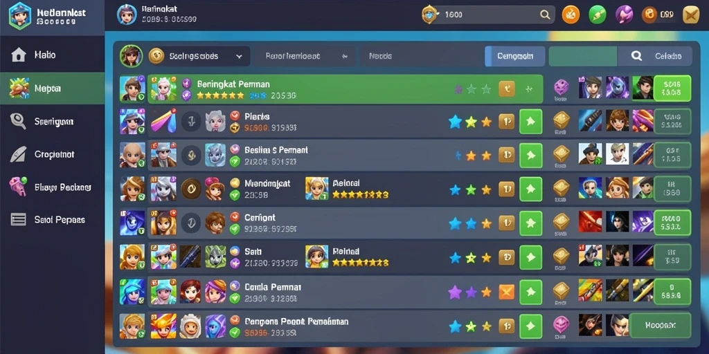 Screenshot menunjukkan karakter utama dalam aksi.