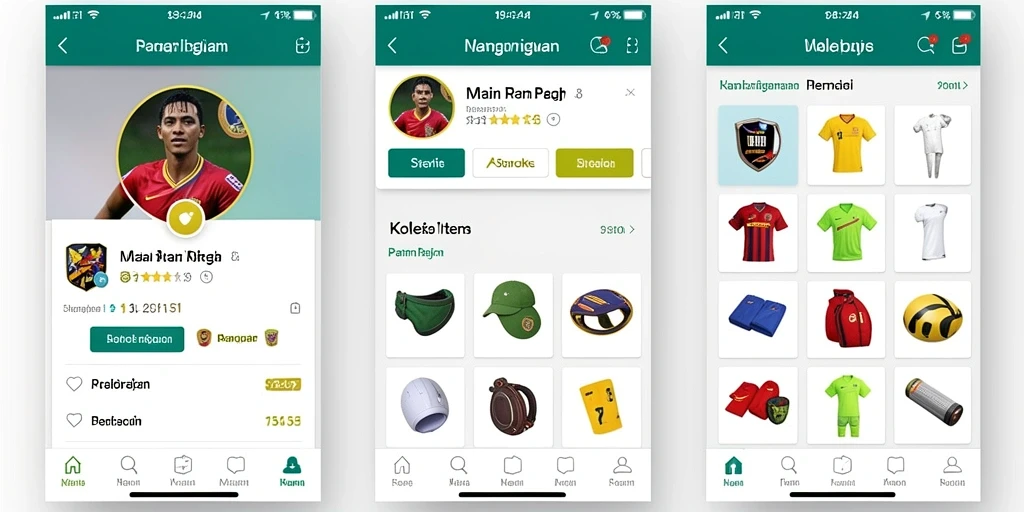 Antarmuka pengguna yang menarik dan mudah dinavigasi.